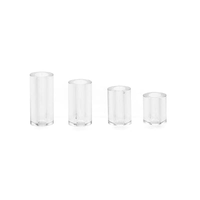 Cockcage Spacers Clear 4 Pc - One Stop Adult Shop