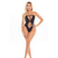 Treat Me Right Seamless Bodysuit Black - One Stop Adult Shop