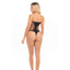 Treat Me Right Seamless Bodysuit Black - One Stop Adult Shop