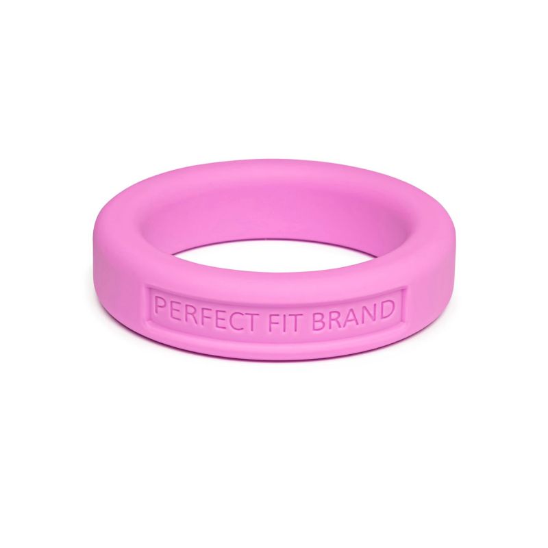 Classic Silicone Medium Stretch Penis Ring 36mm Pink - One Stop Adult Shop