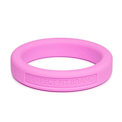 Classic Silicone Medium Stretch Penis Ring 44mm Pink - One Stop Adult Shop