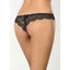 Brazilian Open Crotch Panty Black - One Stop Adult Shop