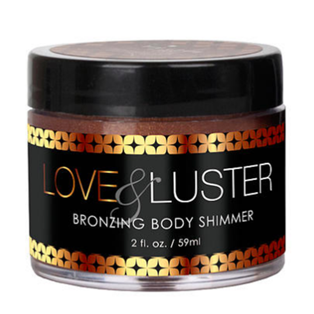 Love & Luster Bronzing Shimmer Gel Jar - One Stop Adult Shop