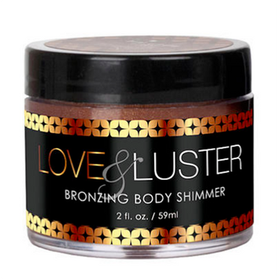 Love & Luster Bronzing Shimmer Gel Jar - One Stop Adult Shop