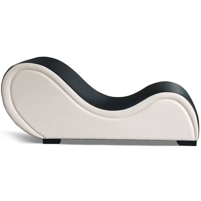Kama Sutra Chaise Love Lounge 2 Tone Black/White - One Stop Adult Shop