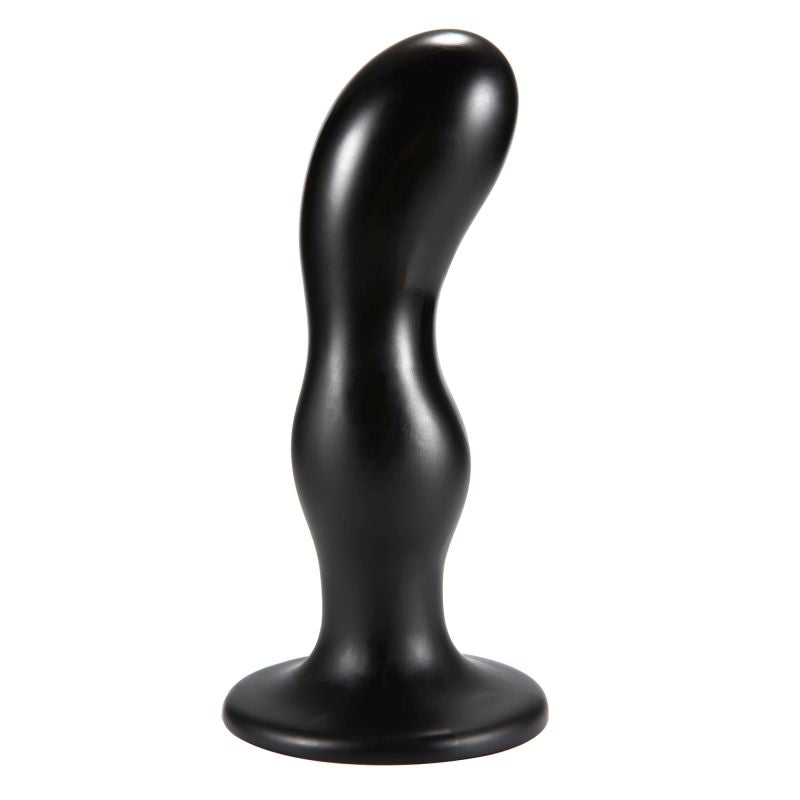 Oval Head Butt Plug Black - One Stop Adult Shop