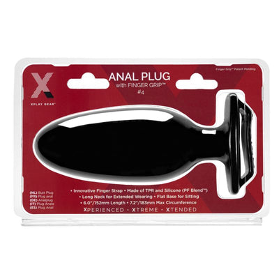 Xplay Finger Grip Plug 4L - One Stop Adult Shop