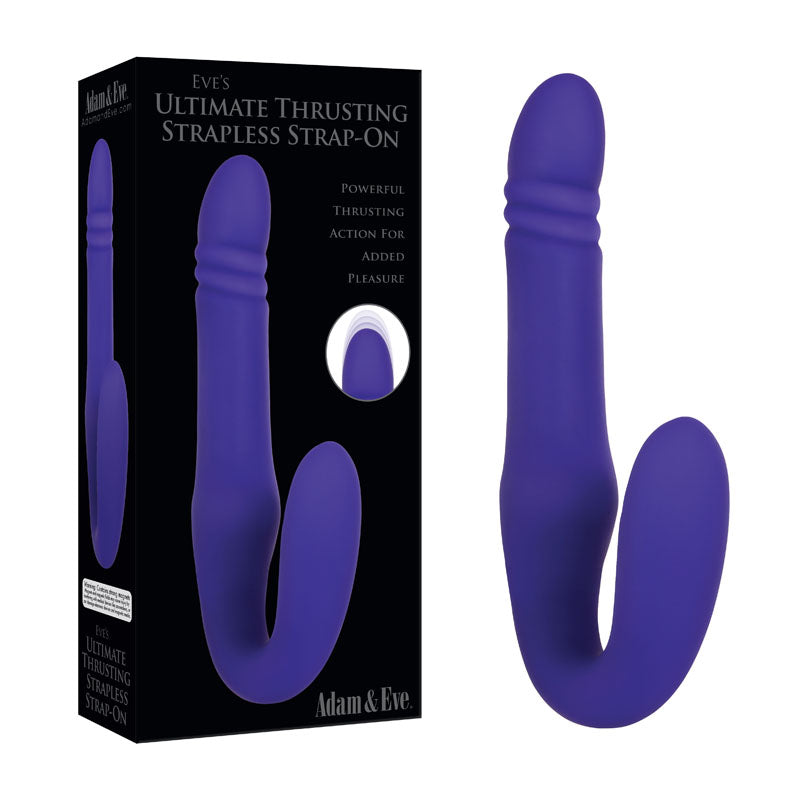 Adam & Eve EVE'S ULTIMATE THRUSTING STRAPLESS STRAP-ON - One Stop Adult Shop
