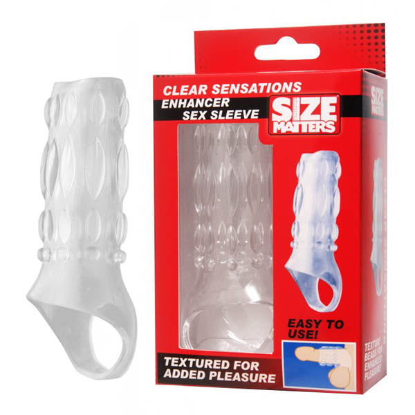 Size Matters Clear Sensations - One Stop Adult Shop