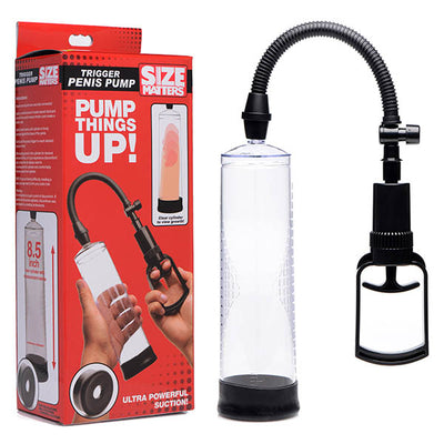 Size Matters Trigger Penis Pump - One Stop Adult Shop