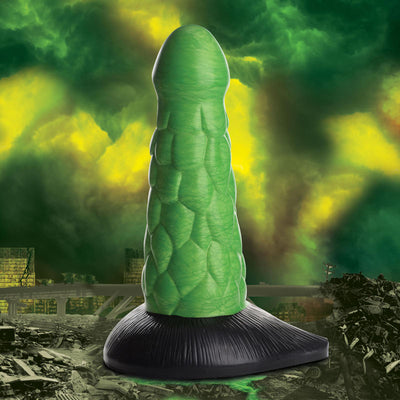 Creature Cocks Radioactive Reptile Thick Scaly Silicone Dildo - One Stop Adult Shop