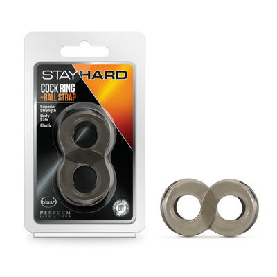 Stay Hard Cock Ring and Ball Strap - One Stop Adult Shop