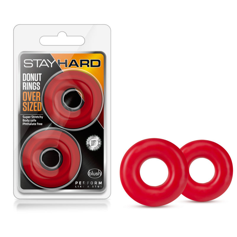 Stay Hard - Donut Rings Oversized - One Stop Adult Shop