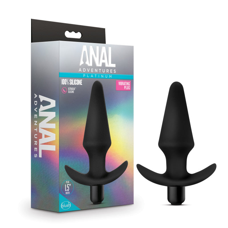 Anal Adventures Platinum Vibrating Plug - One Stop Adult Shop