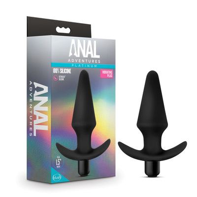 Anal Adventures Platinum Vibrating Plug - One Stop Adult Shop