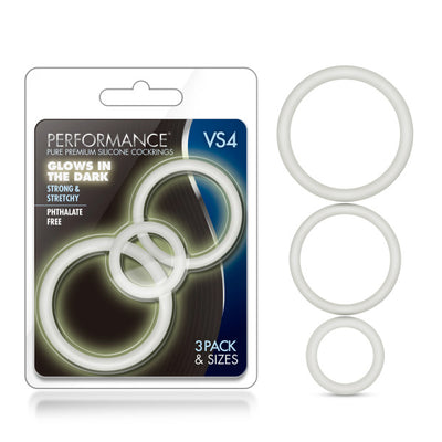 Performance VS4 Pure Premium Silicone Cockrings - One Stop Adult Shop