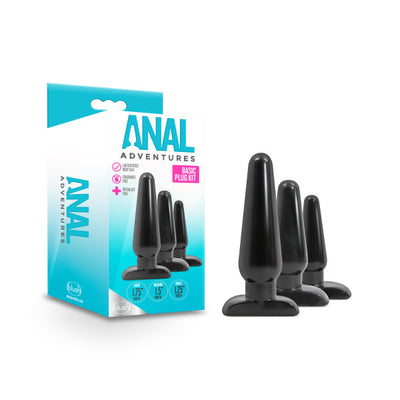 Anal Adventures - Basic Plug Kit - One Stop Adult Shop