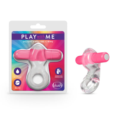 Play With Me Delight Vibrating C-Ring - One Stop Adult Shop