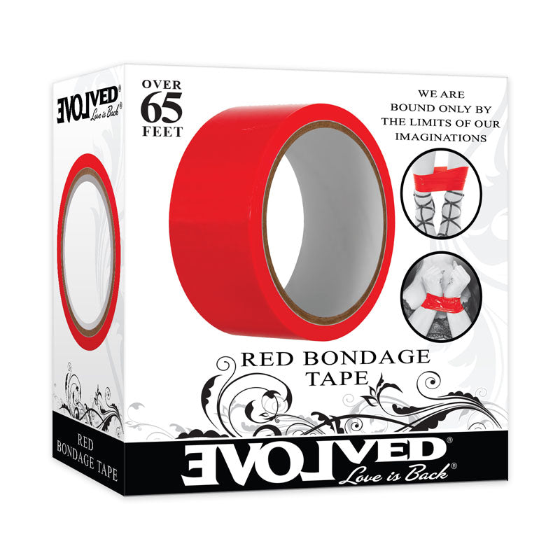 Evolved Red Bondage Tape - One Stop Adult Shop