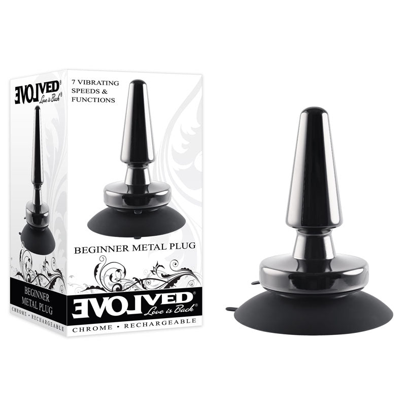 Evolved BEGINNER METAL PLUG - One Stop Adult Shop