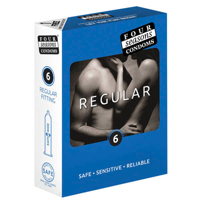 Four Seasons Regular Condoms - One Stop Adult Shop