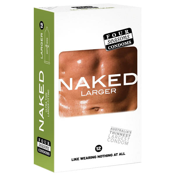 Naked Larger Fitting Condoms - One Stop Adult Shop