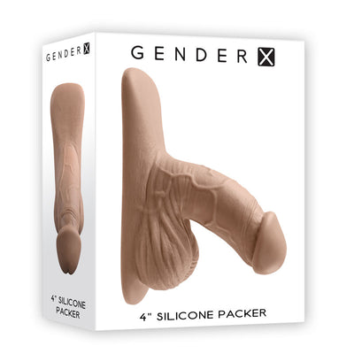 Gender X 4'' SILICONE PACKER MEDIUM - One Stop Adult Shop