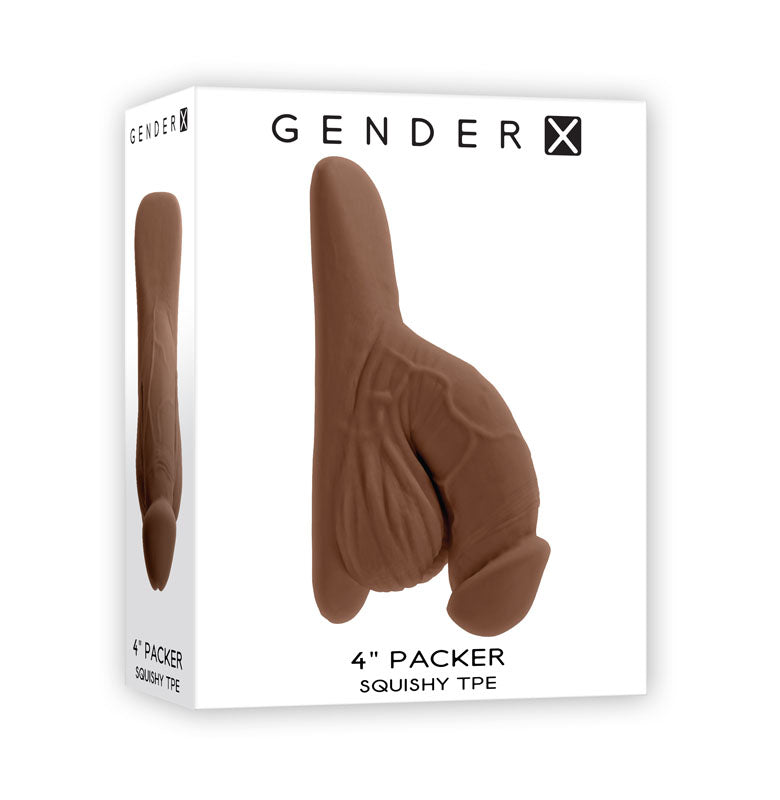 Gender X 4'' PACKER - Dark - One Stop Adult Shop