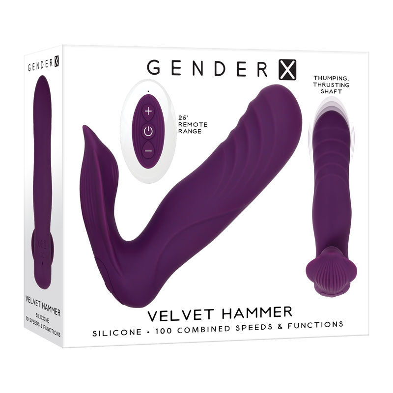 Gender X VELVET HAMMER - One Stop Adult Shop