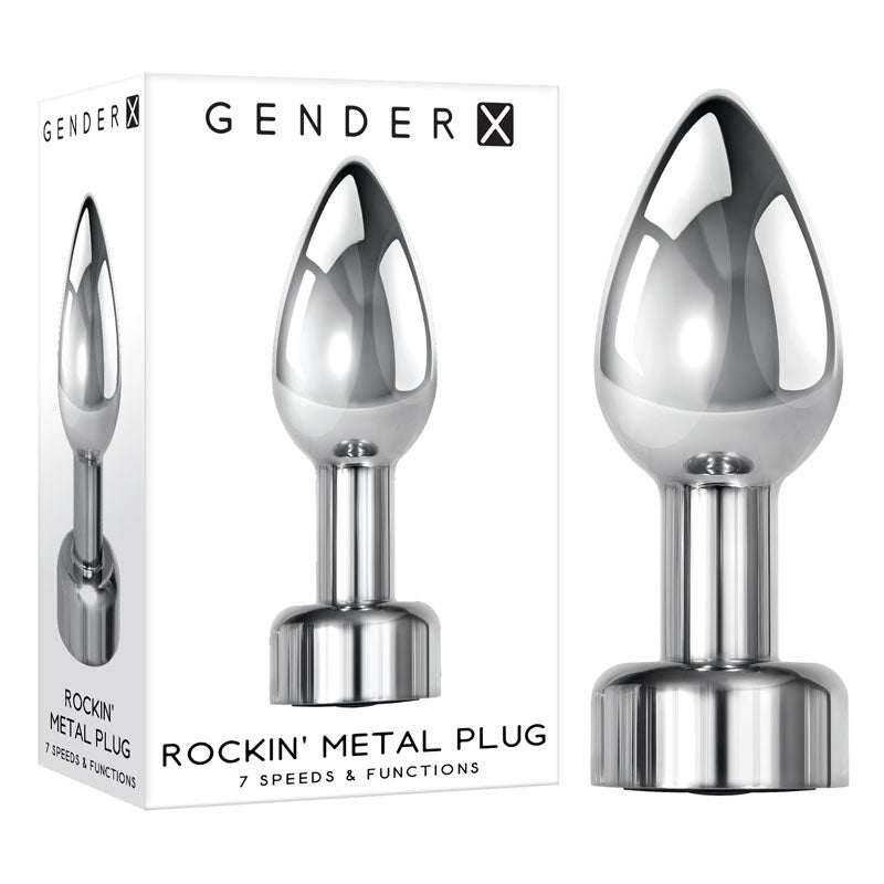 Gender X ROCKIN' METAL PLUG - One Stop Adult Shop