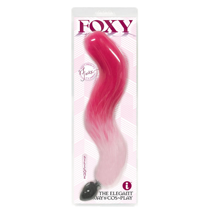 Foxy Fox Tail Silicone Butt Plug - One Stop Adult Shop