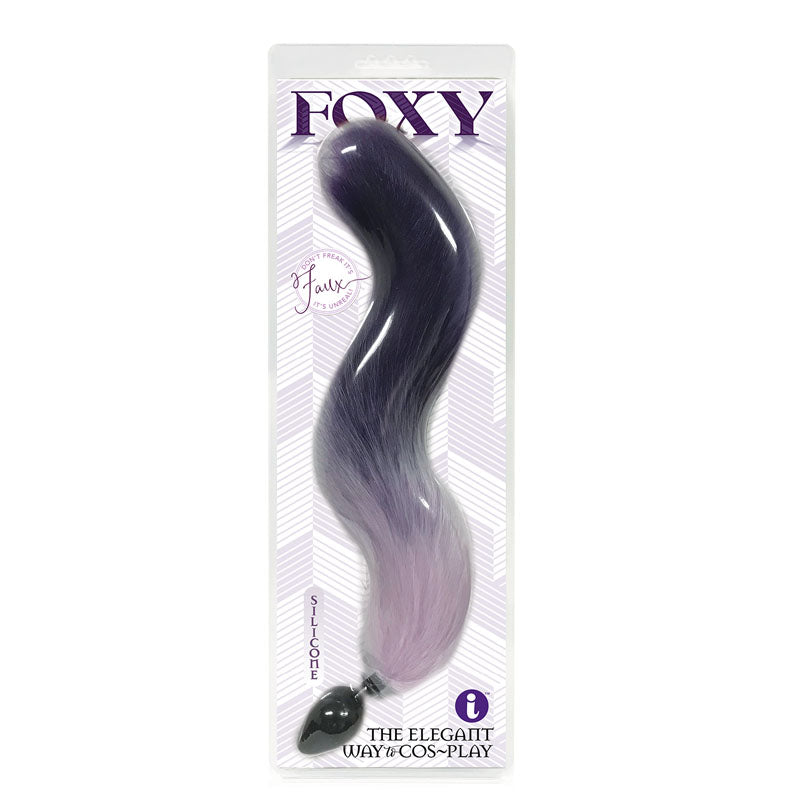 Foxy Fox Tail Silicone Butt Plug - One Stop Adult Shop