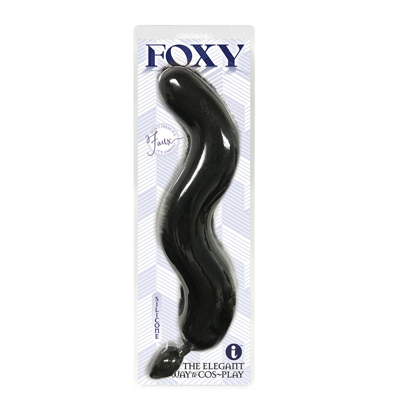 Foxy Fox Tail Silicone Butt Plug - One Stop Adult Shop