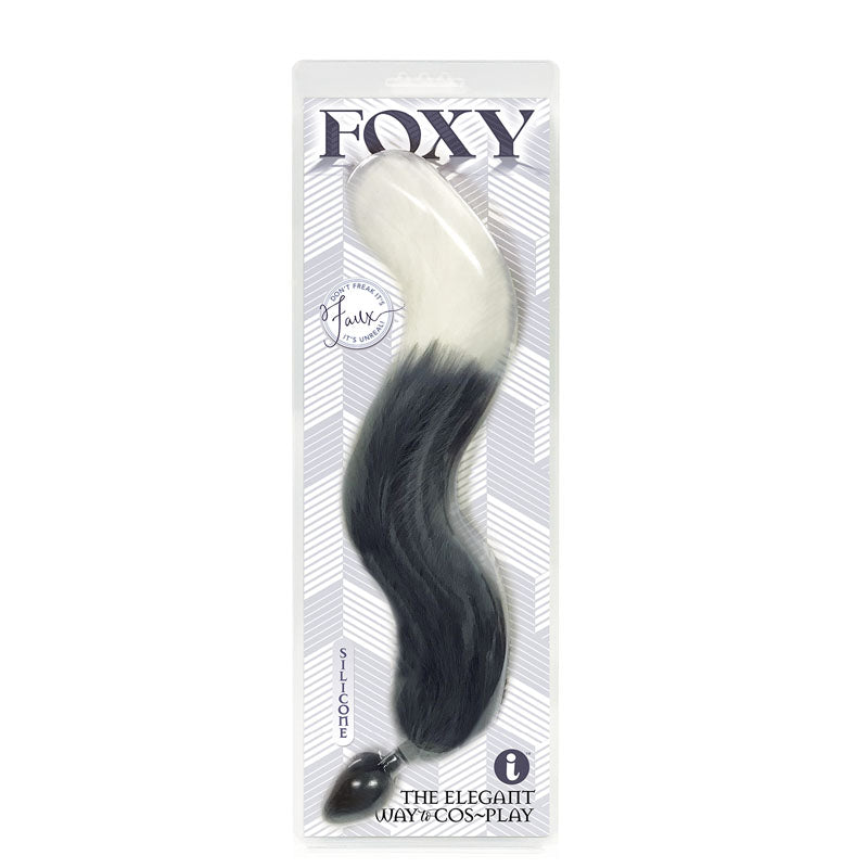 Foxy Fox Tail Silicone Butt Plug - One Stop Adult Shop