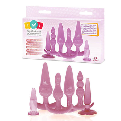 Try-Curious Anal Plug Kit - One Stop Adult Shop