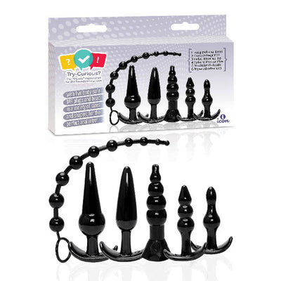 Try-Curious Anal Plug Kit - One Stop Adult Shop