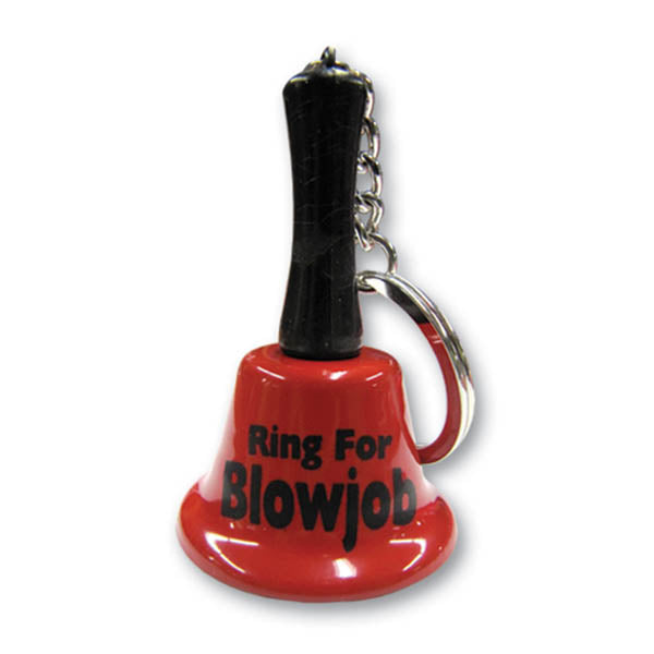 Ring For Blowjob Keychain Bell - One Stop Adult Shop