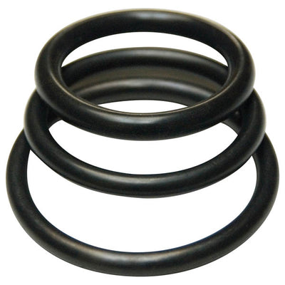 KinkLab Rubber Cock Rings - One Stop Adult Shop