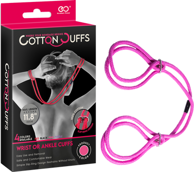 Cotton On Cuffs Pink - One Stop Adult Shop