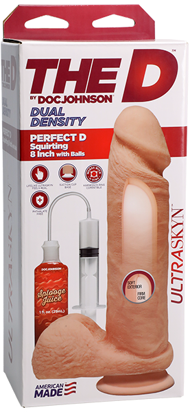 Perfect D Squirting - ULTRASKYN 8" (Flesh) - One Stop Adult Shop