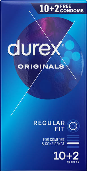 Originals Latex Condoms 10's + 2 Free - One Stop Adult Shop