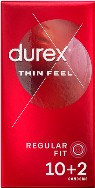 Thin Feel Latex Condoms 10's + 2 Free - One Stop Adult Shop