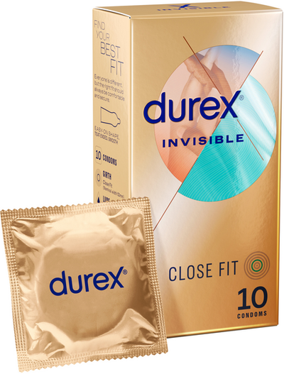 Invisible - Close Fit 10's - One Stop Adult Shop