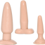 Vanilla Dip Butt Plugs (Flesh) - One Stop Adult Shop