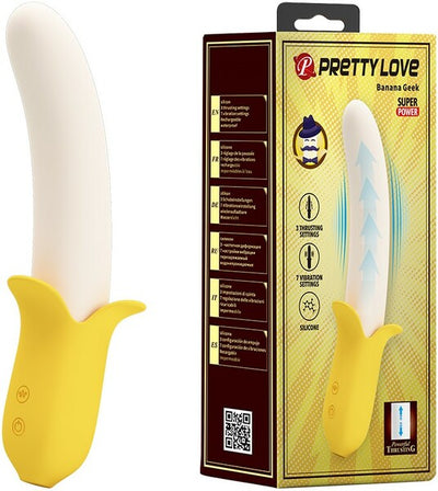 Rechargeable Thrusting Banana Geek - One Stop Adult Shop