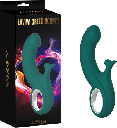 LaViva Green Hornet Vibrating Rabbit - One Stop Adult Shop