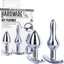 3 in 1 Metal Butt Plug Kit Set - One Stop Adult Shop