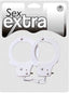 Metal Cuffs White - One Stop Adult Shop