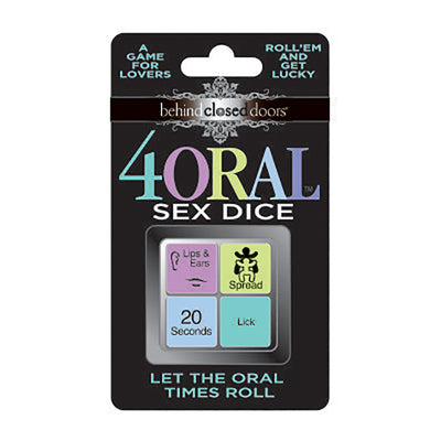 Behind Closed Doors - 4 Oral Sex Dice - One Stop Adult Shop