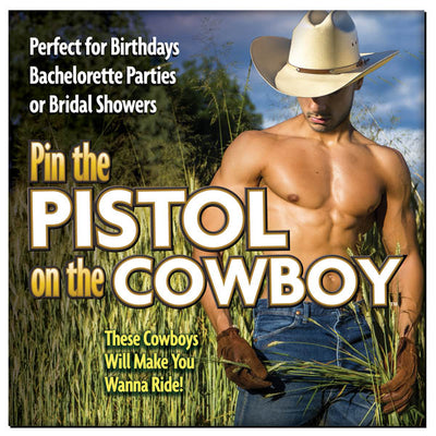 Pin The Pistol On The Cowboy - One Stop Adult Shop